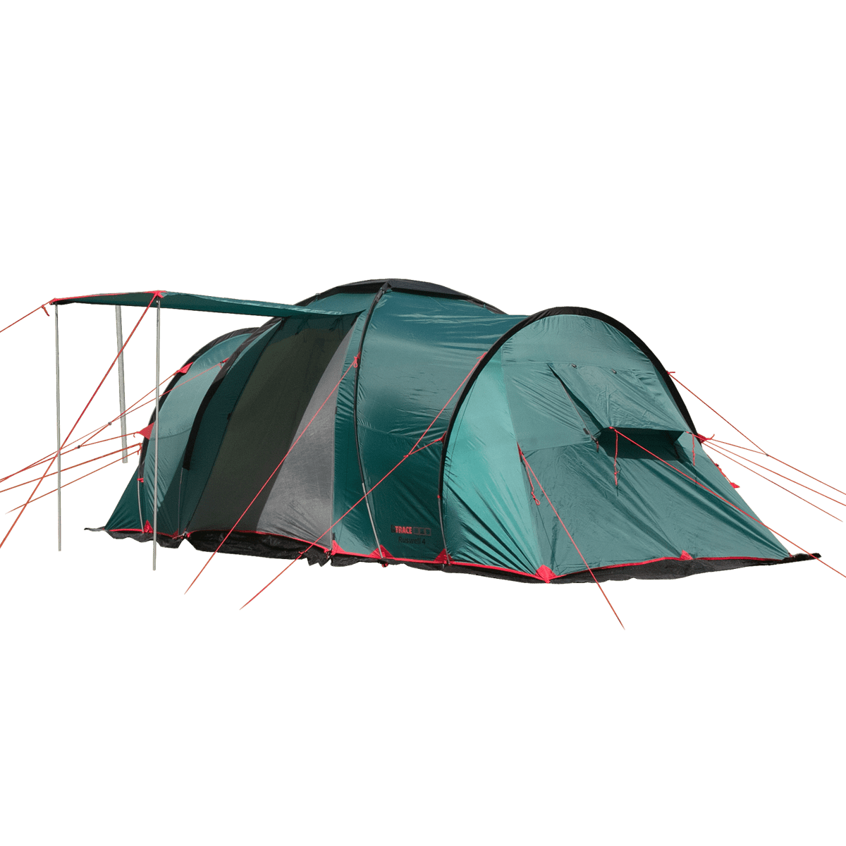 Палатка BTrace Ruswell 4 (505*220*200) Зеленый