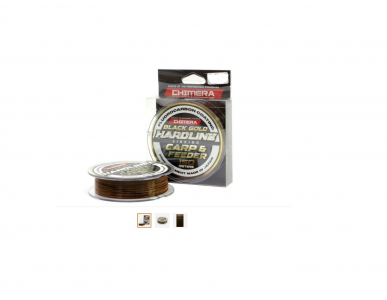 Леска CHIMERA HARDLINE Match & Feeder Fluorocarbon Coating 3D Chameleon SINKING 150м., d-0.181мм., 2