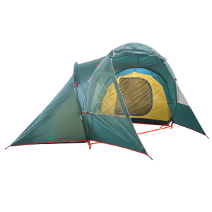 Палатка BTrace Double 4 (220*(2*140)*110*185) Зеленый