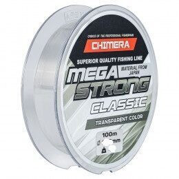 Леска CHIMERA MEGASTRONG Classic Transparent Color 100м., d-0.30мм