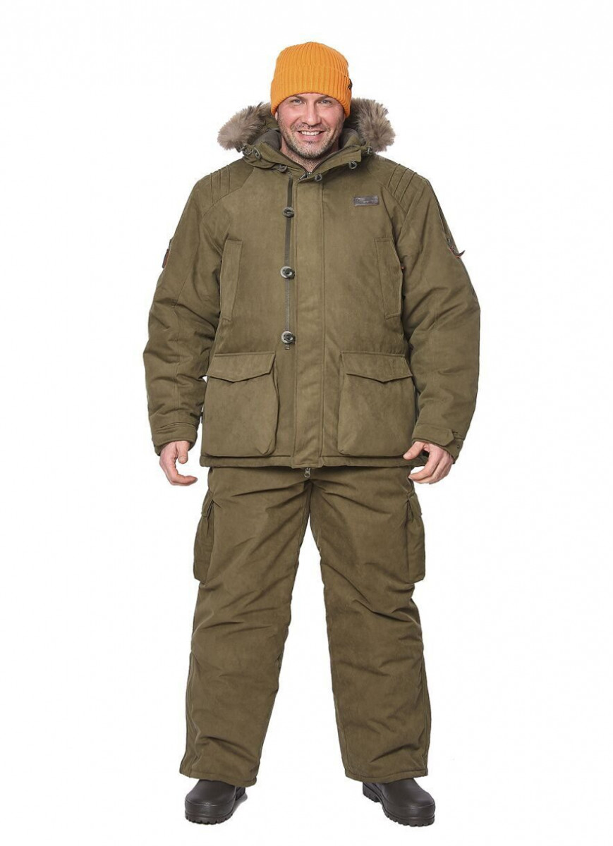 Костюм Nova Tex Хант PRIDE исландия, хаки, -45 С, р.48-50/170-176