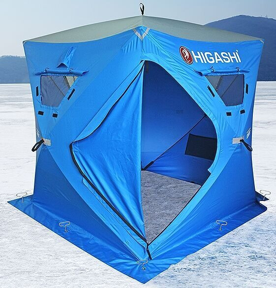 Палатка HIGASHI Comfort 1,8*1,8*2,0м., NYLON 300D, 3-местн.