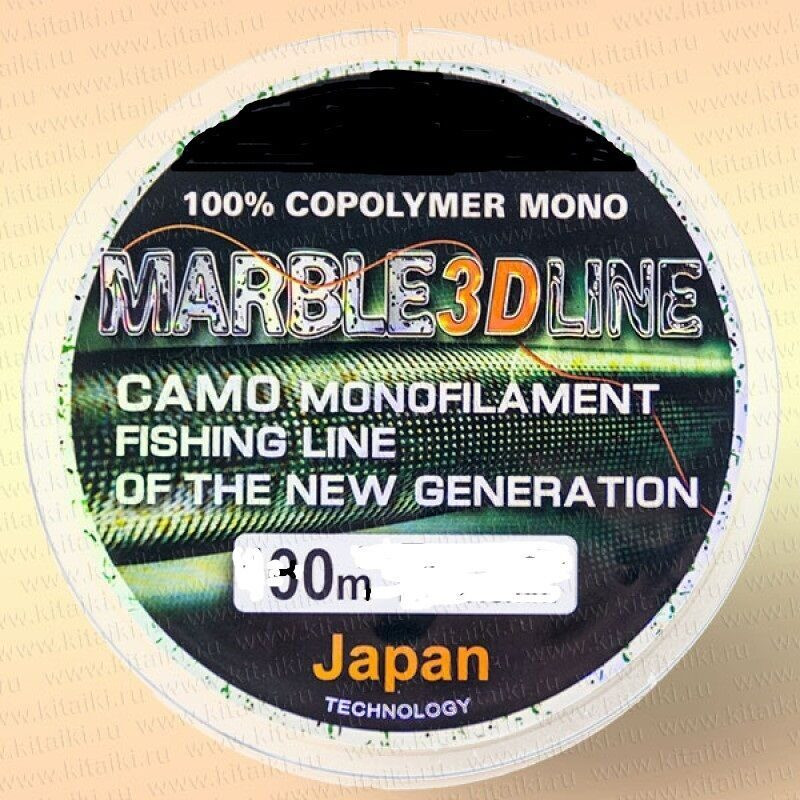 Леска ПрофиЛюкс 3D 30м., d-0,104