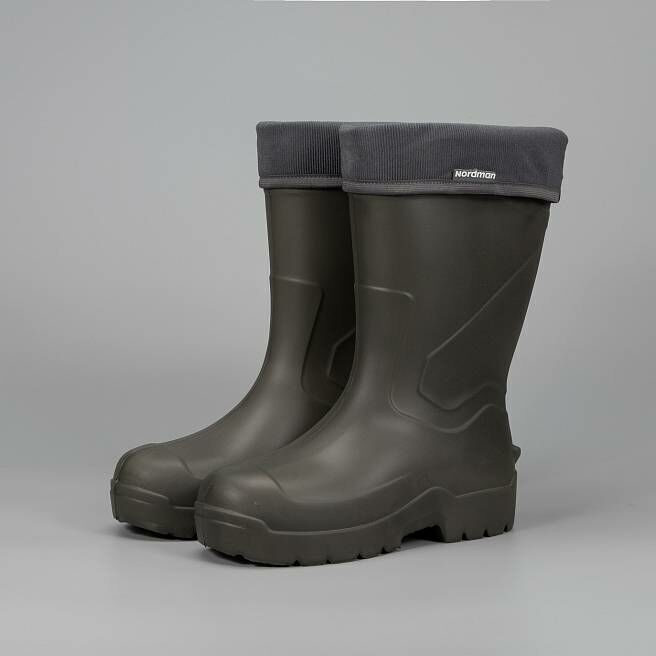 Сапоги муж П-П Nordman Active Pro 5-2025-G02, р.45/46 (-15), с манж вельвет, утепл., оливк