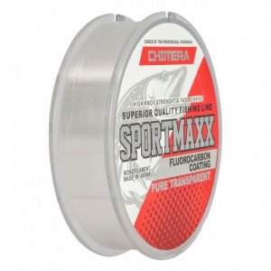 Леска CHIMERA SPORTMAXX Fluorocarbon Coating Pure Transparent 30м., d-0.25мм