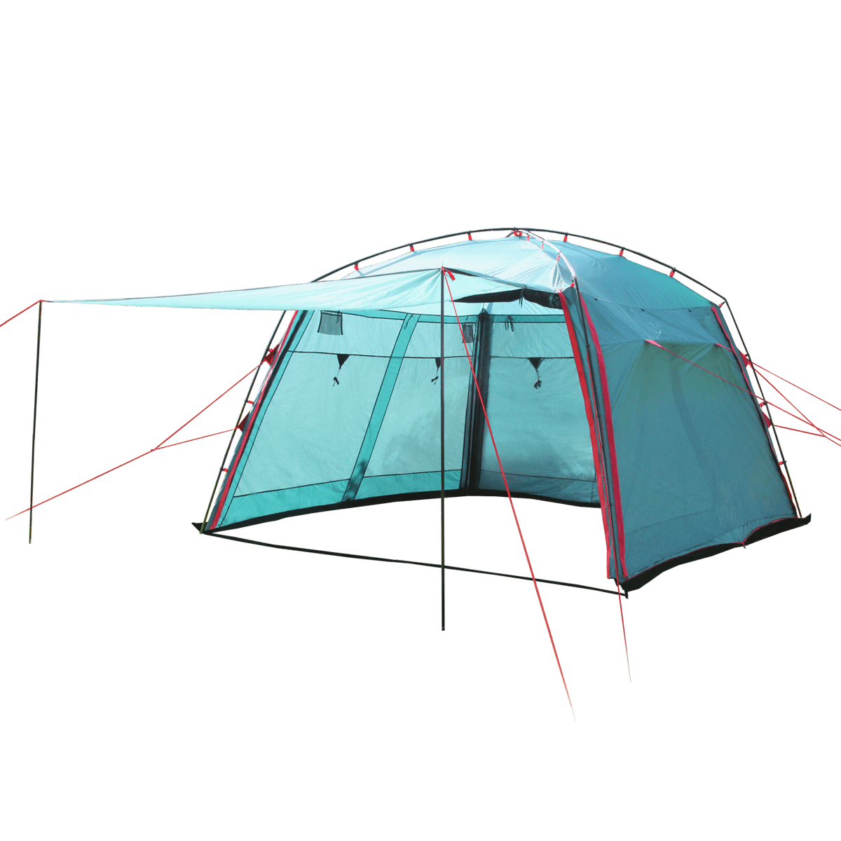 Тент-шатер BTrace Camp (365*375*240) Зеленый/Бежевый
