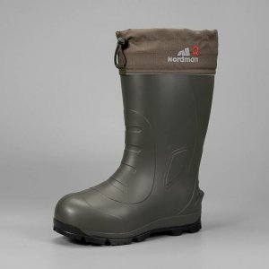 Сапоги муж П-П Nordman Quaddro 519090-02 р.46 (-50) олив/черн, без шип
