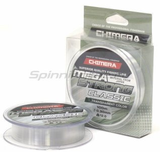 Леска CHIMERA MEGASTRONG Classic Transparent Color 100м., d-0.16мм