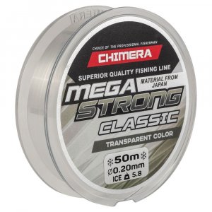 Леска CHIMERA MEGASTRONG Classic Transparent Color 50м., d-0.14мм
