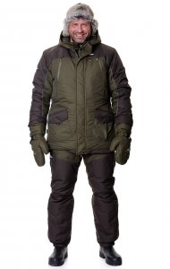 Костюм Nova Tex Скат Зима GRAYLING таслан, хаки, -45С, р.52-54/170-176