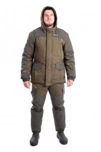 Костюм Nova Tex Магнум с полукомбинезоном PRIDE исландия, хаки, -45С, р.48-50/182-188