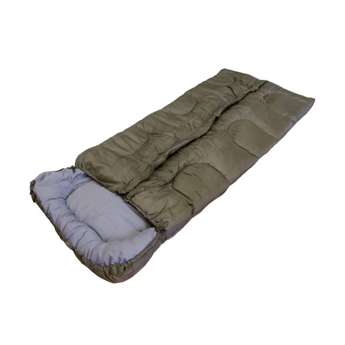 Спальный мешок Чайка GEO 600 (одеяло с подг), 200+35*90, Taffeta 190, бязь, -20/-5