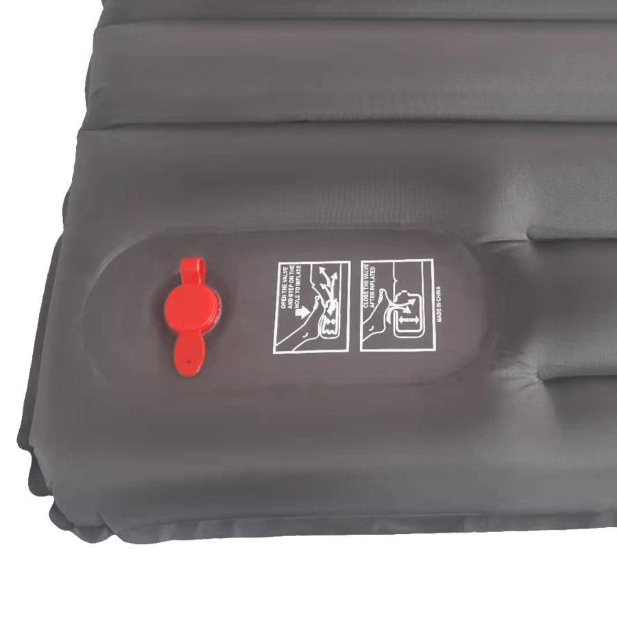 Коврик самонадувающийся BTrace AirMat Delux, 193*59*9см, с насосом Серый