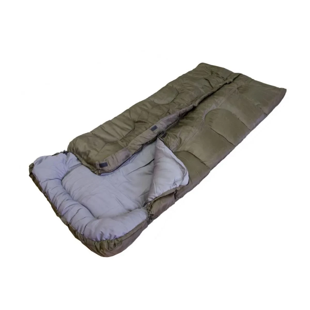 Спальный мешок Чайка GEO 600 (одеяло с подг), 200+35*90, Taffeta 190, бязь, -20/-5