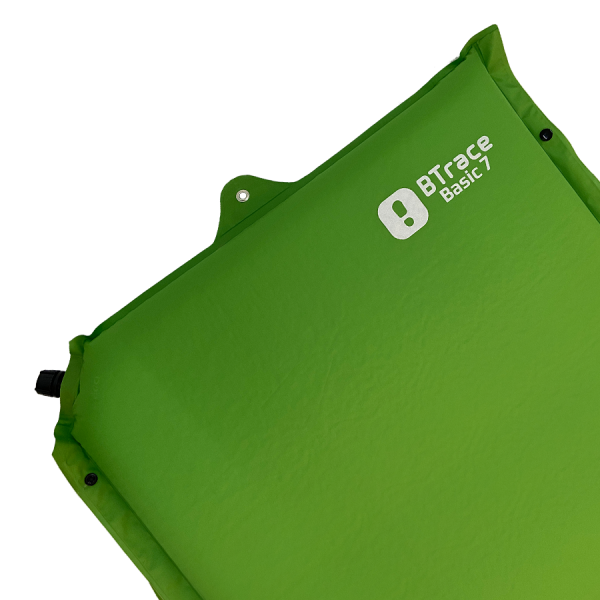 Коврик самонадувающийся BTrace Basic 7, 190*65*7см Зеленый